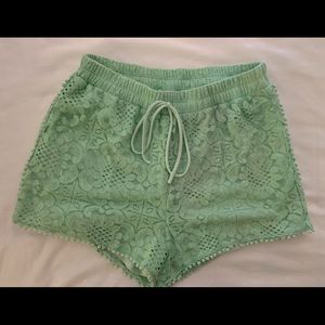 Lace shorts